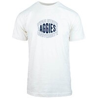 Utah State Aggies stars unisex white t-shirt